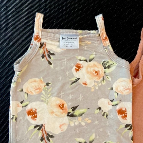 Jax & Lennon - Infant Tank Onesie - set of 2 - Picture 3 of 5